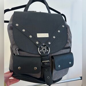 Killstar Pentagram Backpack (BROKEN STRAP)